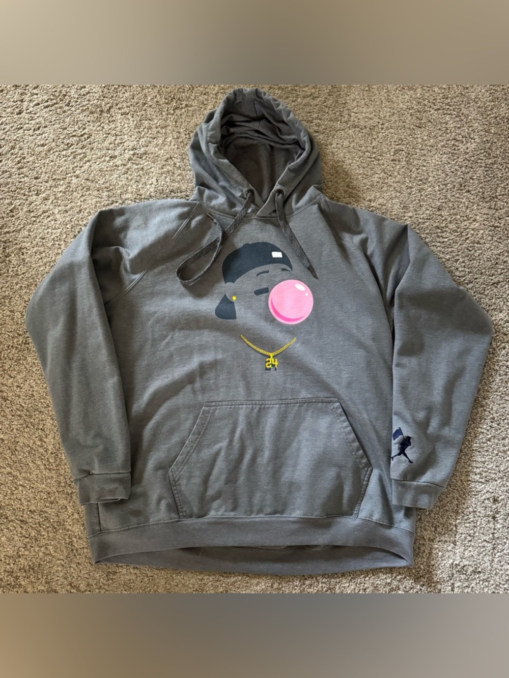 Ken Griffey Jr Hoodie Baseballism Large Mariners MLB